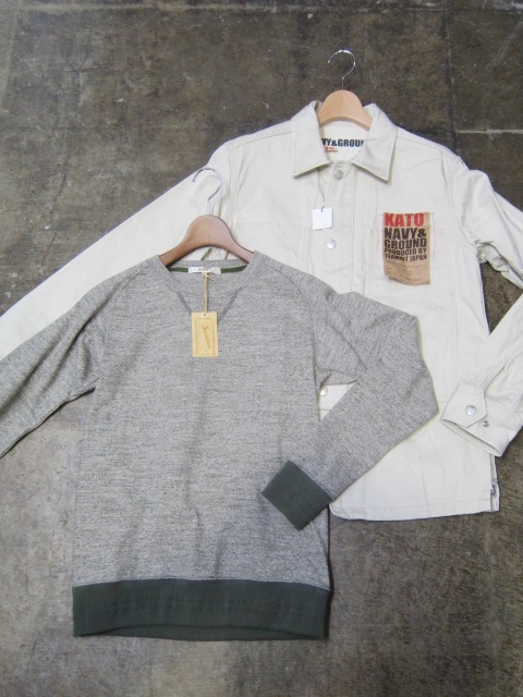 SOUND MAN ・・・ CRUE 杢メランジSWEAT (Bowery)入荷してます!♪!_d0152280_4452177.jpg