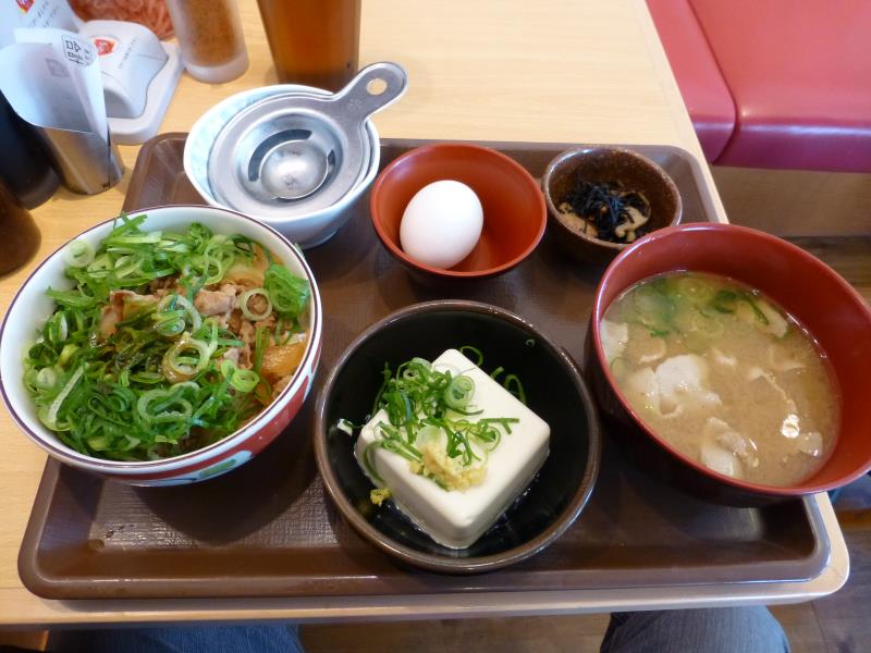 すき家のねぎ玉牛丼　　　宝塚中筋店_c0118393_11192128.jpg