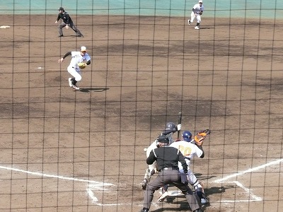 拓殖大対明治大　３月２３日　オープン戦　前半_b0166128_19542729.jpg