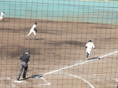 拓殖大対明治大　３月２３日　オープン戦　前半_b0166128_2010750.jpg