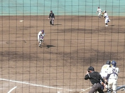 拓殖大対明治大　３月２３日　オープン戦　前半_b0166128_20234219.jpg