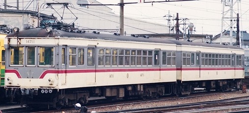 富山地方鉄道　14710形 モハ14711+ クハ11_e0030537_2345508.jpg