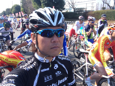 金栄堂サポート:TeamLogistyJack・善波昭選手 実業団ロード開幕戦ご報告&インプレッション!_c0003493_1035736.jpg