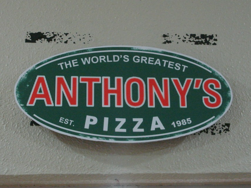 Anthony S Pizza アンソニーのピザ でろん子の転勤妻日記 Anthony S Pizza アンソニーのピザ でろん子の転勤妻日記