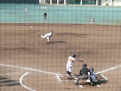 拓殖大対明治大 3月23日 オープン戦 後半_b0166128_12472643.jpg