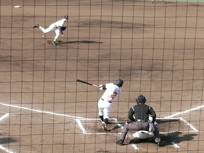 拓殖大対明治大 3月23日 オープン戦 後半_b0166128_12492091.jpg