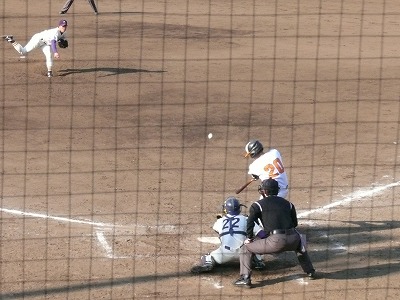 拓殖大対明治大 3月23日 オープン戦 後半_b0166128_14333819.jpg