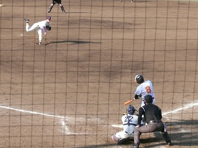 拓殖大対明治大 3月23日 オープン戦 後半_b0166128_1434366.jpg