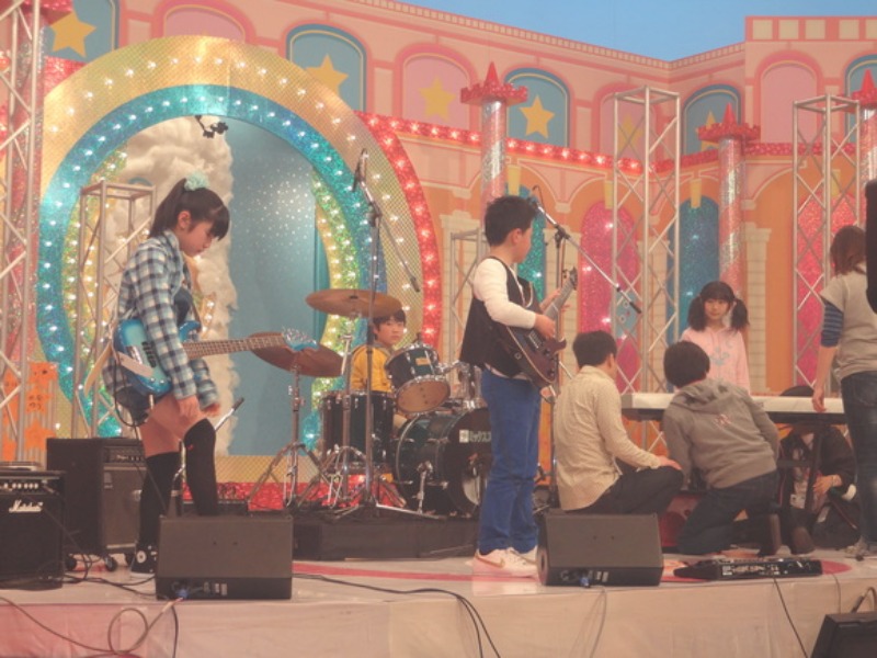 小学生バンド「WAN」テレビ出演（ 東海TV「わんだほキッズ」）_a0183331_22131032.jpg