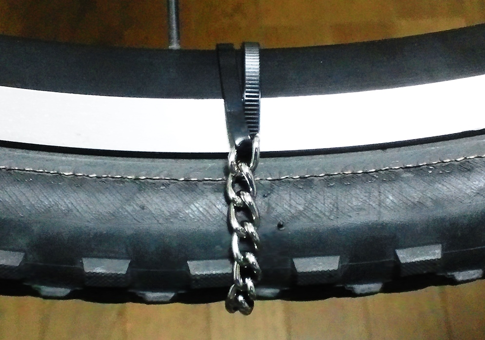 自転車用タイヤチェーン試作 失敗 Blog About The Hobby Bicycle And Ujkc74