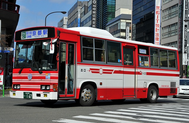 京阪京都交通～レインボーRJワンステップバス　　N586_a0164734_19225413.jpg