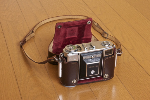 美品 ZEISS IKON CONTESSA 35 レンズフード付き 露出計OK