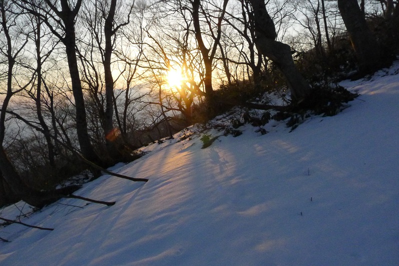 荒島岳スキー登山と瓢ボルダー（単独）_d0007657_19144654.jpg