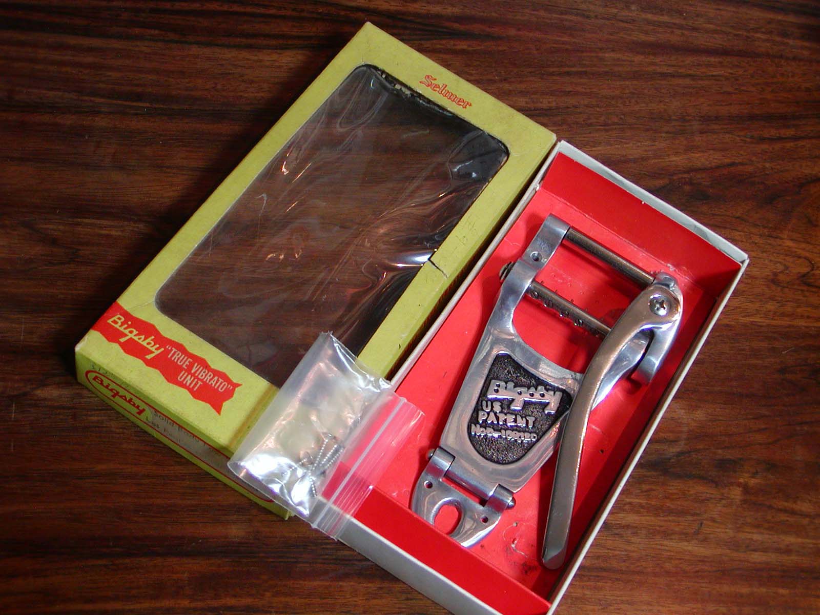 激レア ヴィンテージ Bigsby Selmer US PATENT B6 ヴィブラート