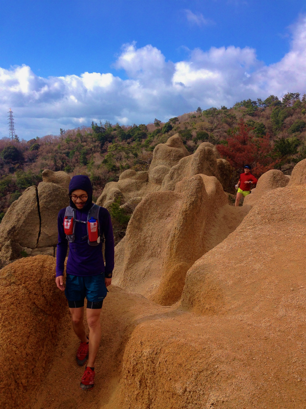 兵庫県 芦屋ロックガーデン Scrambling in Ashiya Rock Garden with Friends of Patgonia 2014/03/21 _b0220886_052049.jpg