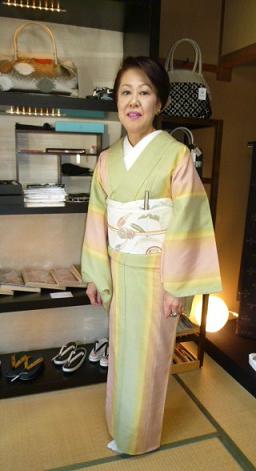 着付けの先生と生徒さんの着姿。_f0181251_14501917.jpg
