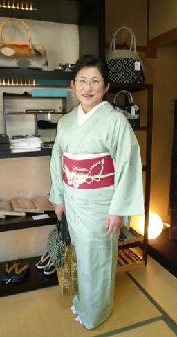 着付けの先生と生徒さんの着姿。_f0181251_14524497.jpg
