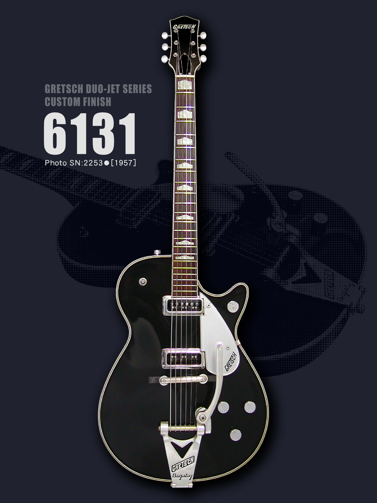Gretsch G6129T-1957 Silver Jet シルバー Solid Body :: G6129T-59