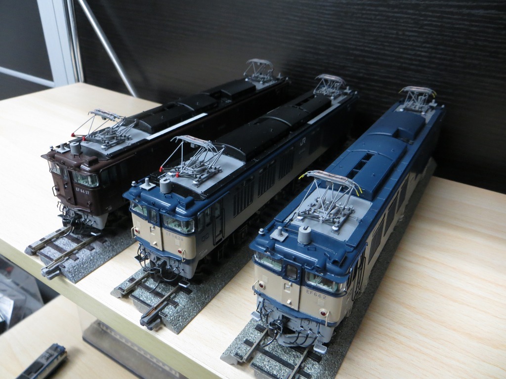 HOゲージ特製品、EF64電気機関車3タイプ(アクラスベース) : e HOゲージ特製品、EF64電気機関車3タイプ(アクラスベース) : e