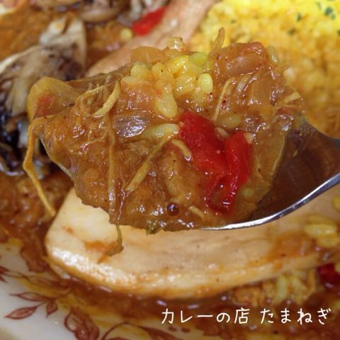 藤枝・カレーの店たまねぎのチキンカレー＆トッピング♪_d0255514_1455579.jpg