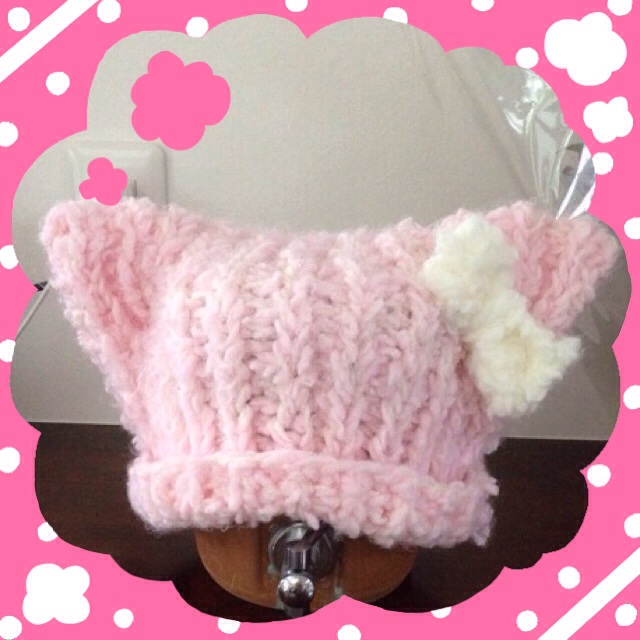 猫耳ニット帽 モッコモコ編 良いことみ っけた 猫耳ニット帽 モッコモコ編 良いことみ っけた