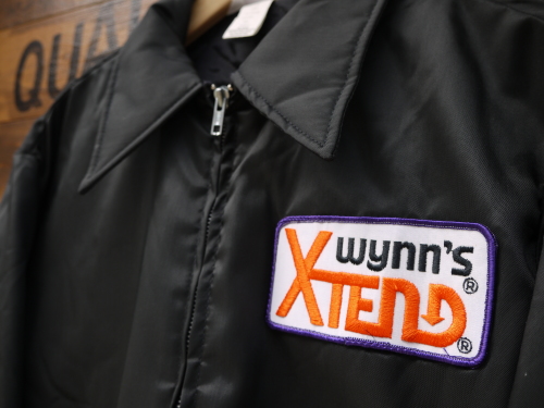 WYNN\'S XTEND VTG RACING PUFFY COACH JACKET MEDIUM BLACK_d0217535_10532339.jpg