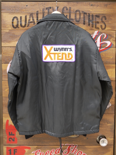 WYNN\'S XTEND VTG RACING PUFFY COACH JACKET MEDIUM BLACK_d0217535_10540904.jpg