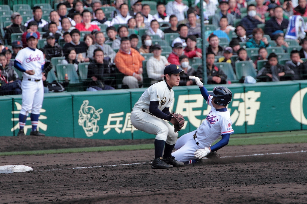 　第８６回選抜高校野球大会 福知山成美ｖｓ神村学園4_a0170082_1963392.jpg