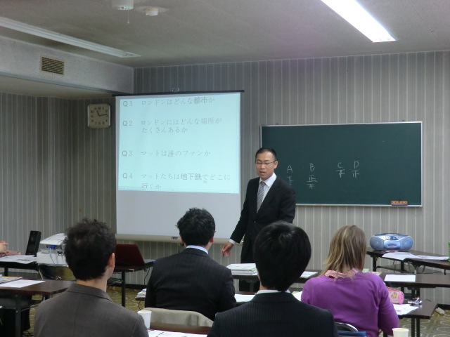 教え方セミナー報告 浦河英会話ディベート会場_e0252129_1141420.jpg