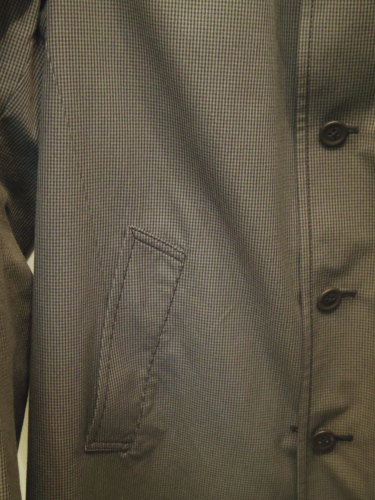 未使用タグ RVR LARDINI ステンカラーコート リバーシブル