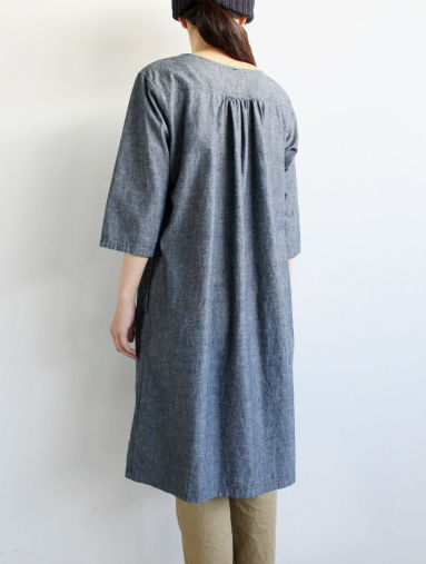 Nigel Cabourn　 ROUND-NECK DRESS / DUNGAREE (LADIES ONLY)_b0139281_13573393.jpg