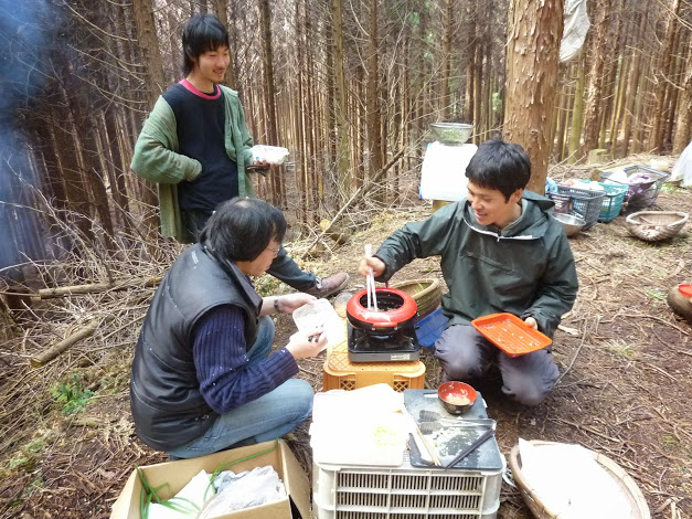 春の恵を頂きました♪_e0263590_21144060.jpg