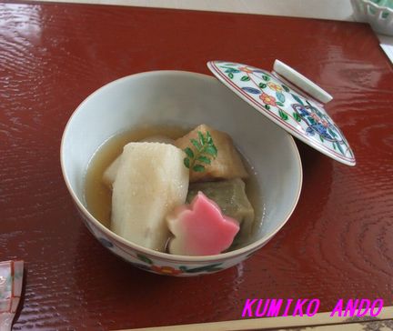 里芋と生麩の揚げ煮 登紀子ばぁばと安藤久美子料理教室のブログ
