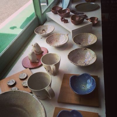 水道ギャラリーで「あいあるうつわ」展、始まりました。_f0095325_13135821.jpg