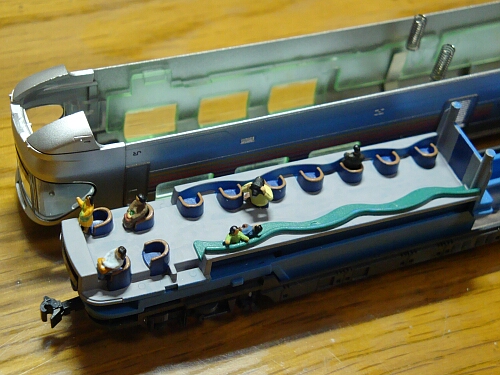 322 特製品 Tomix ナハフ10 室内灯 室内インテリア 加工（N