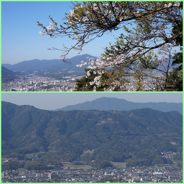 都府楼周辺と天拝山の春景色。_f0016066_7292369.jpg