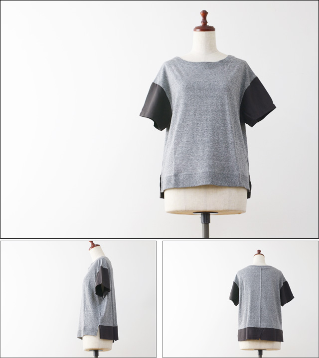 MICA&DEAL [マイカアンドディール] 3素材 Tシャツ [M14A016] LADY\'S_f0051306_16313750.jpg