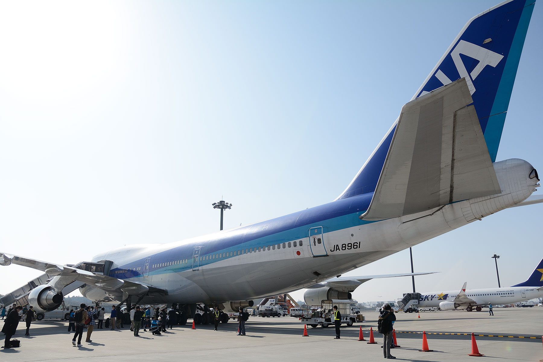 1/200 B747-400 ANA THANKS JUMBO! さよならフライトチャーター