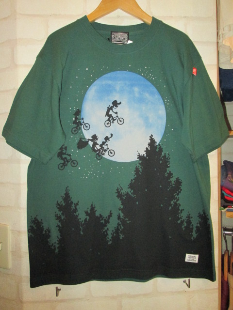 HEAD GOONIE OVER THE MOON! Tシャツ (FOREST GREEN)_f0181819_16153194.jpg