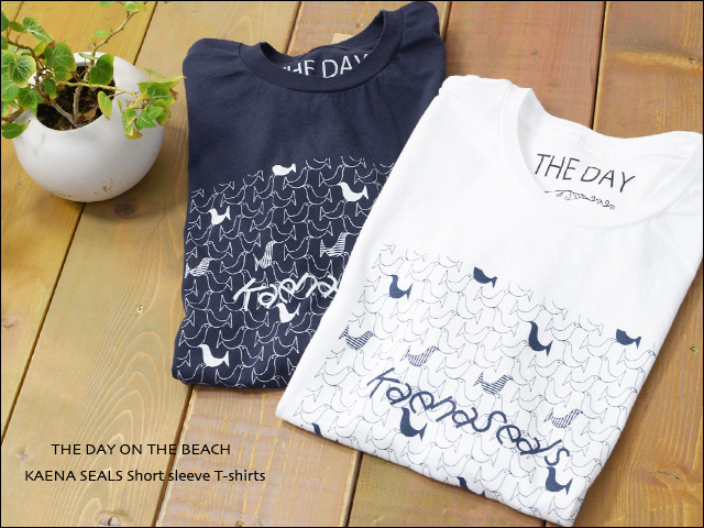 THE DAY ON THE BEACH [ザ デイ オン ザ ビーチ] KAENA SEALS Short sleeve T-shirts [TD-140007] MEN\'S _f0051306_1601369.jpg