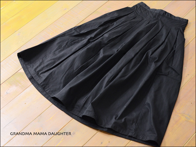 GRANDMA MAMA DAUGHTER [グランマ・ママ・ドーター] チノプリーツロングスカート [GK001] LADY\'S _f0051306_20325835.jpg