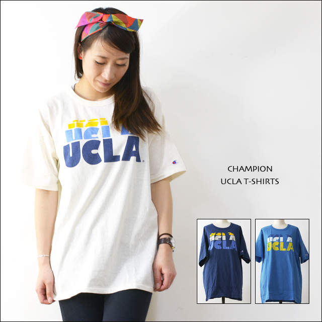CHAMPION [チャンピオン] UCLA T-SHIRTS [CW-D313] カレッジプリント Tシャツ LADY\'S_f0051306_212947.jpg