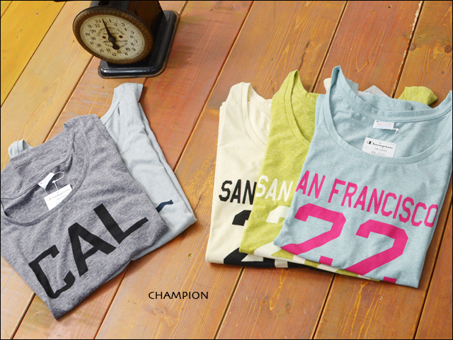 CHAMPION [チャンピオン] TANK TOP [CW-D305] カレッジプリント タンクトップ LADY\'S_f0051306_21355846.jpg