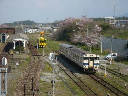キハ125形気動車 田川後藤寺駅 平成26年4月6日 いるか書房別館