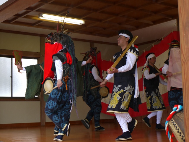 親沢諏訪大明神の春祭～川平鹿舞 2014_b0312880_22453294.jpg