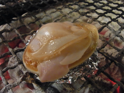 焼きハマグリ_f0157910_1442876.jpg