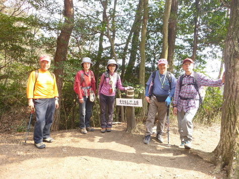 京都　原谷苑　大文字山 (466M) に登る_d0170615_23113651.jpg