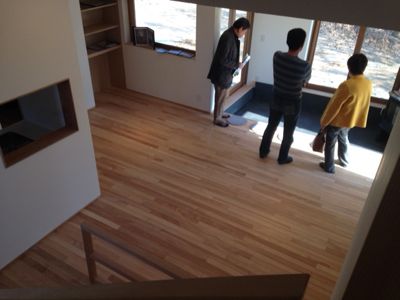 「森に佇むイエ・観世音寺の小屋」完成見学会を開催しました!_e0029115_14514340.jpg