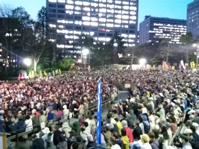 4.8 反改憲日比谷大集会+国会&銀座デモ 5000人が参加_c0024539_175411.jpg