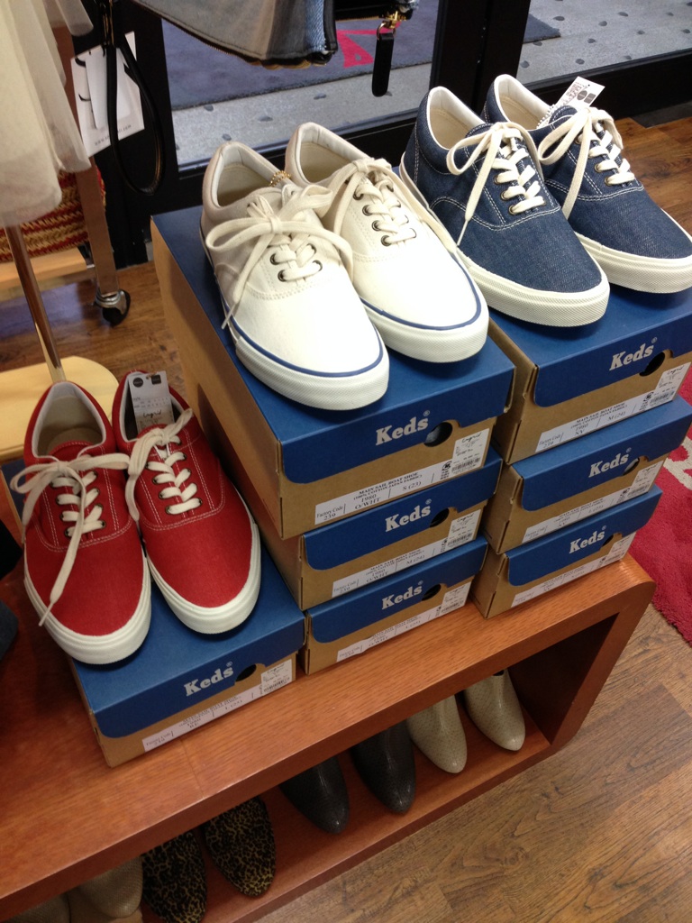 アングリッド UNGRID Kedsコラボデッキシューズ_e0076692_18175943.jpg